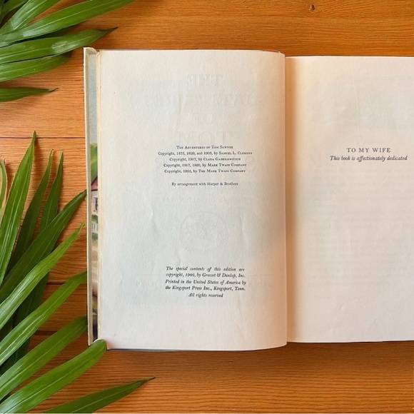 Vintage The Adventures of Tom Sawyer by Mark Twain - 1946 Illustrated - Picture 8 of 12